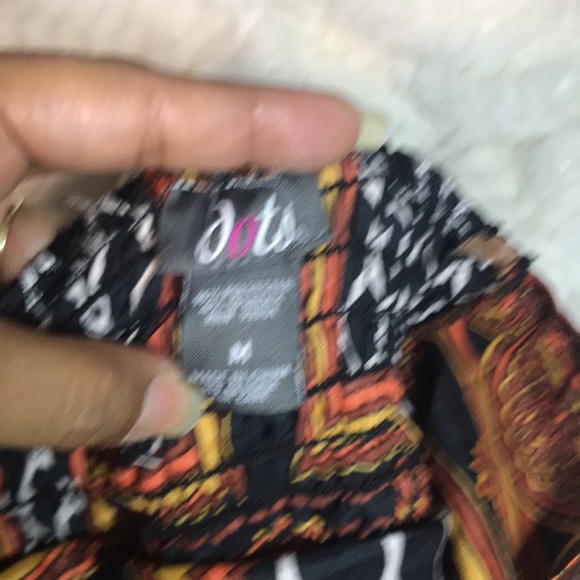 Dots Size M Halter Top V Shape on the Front Copper Gold, Black and silver tones - Picture 6 of 6